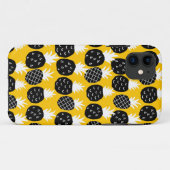 ブラックパイナップル Case-Mate iPhoneケース (裏面(横))