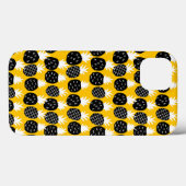 ブラックパイナップル Case-Mate iPhoneケース (裏面 (横))