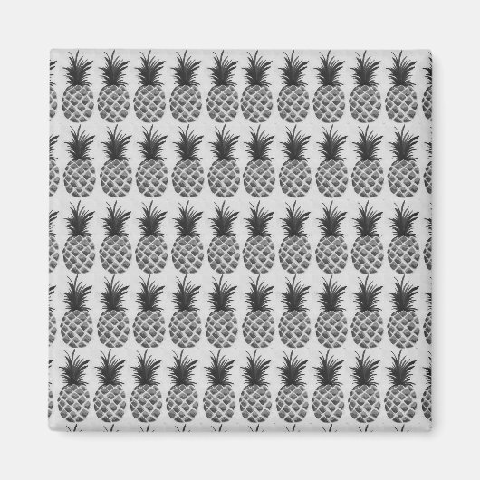 ブラックパイナップル(&H) マグネット (正面)