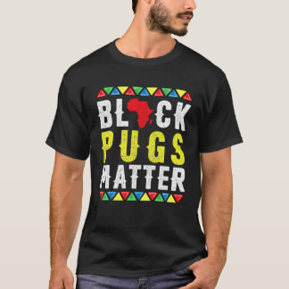 ブラックパグは大切な存在 アパレル 歴史 ドッグプライド 女性 Tシャツ