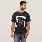 ブラックパグ クラシック 445 Tシャツ (正面フル)