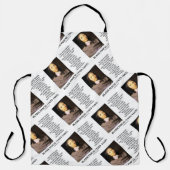 ブラックパスカルゲイン損失を賭ける神の存在引用文 エプロン (正面)