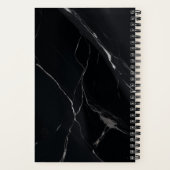 ブラックパスワードトラッカーノートブック ノートブック (裏面)