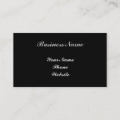 ブラックパズル 名刺 (裏面)