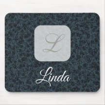 ブラックパターパーソナライズされたン・マウス・パッド