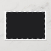 ブラックパペル・ピカドは鳥結婚の詳細を愛する エンクロージャーカード (裏面)