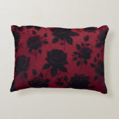 ブラックパラダイスアクセント枕 アクセントクッション (裏面)