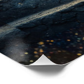 ブラックパンサーとタイの寺院 ポスター (コーナー)