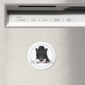 ブラックパンサーに用心! マグネット (インサイチュ (食洗機))