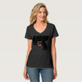 ブラックパンサーのカスタムのTシャツ Tシャツ (正面フル)