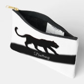 ブラックパンサーの個人名 アクセサリーポーチ (見開き)