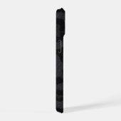 ブラックパンサーの毛皮と名前 iPhone 15ケース (右側面)