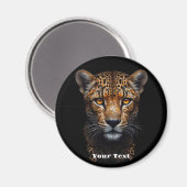 ブラックパンサーの花：フローラ冷蔵庫用マグネット マグネット (正面/裏面)