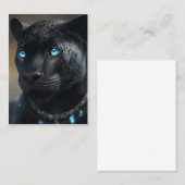 ブラックパンサーイラストレーション 名刺 (正面/裏面)