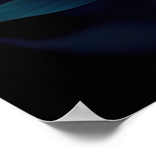 ブラックパンサークーガー猫野生動物ジャングル動物 ポスター (角)