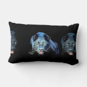 ブラックパンサージャガーアイズ ランバークッション (裏面)