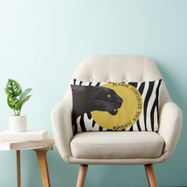 ブラックパンサーバイトシ吉田木 ランバークッション