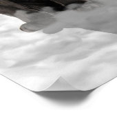 ブラックパンサーフェイリープリント ポスター (角)