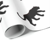 ブラックパンサーホワイト ラッピングペーパー (ロールコーナー)