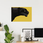 ブラックパンサー吉田トシ ポスター (ホームオフィス)