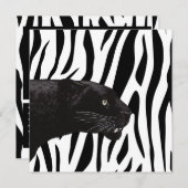 ブラックパンサー吉田トシ 招待状 (正面/裏面)