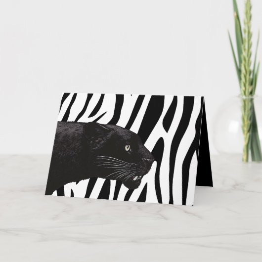 ブラックパンサー吉田トシ 招待状 (正面)