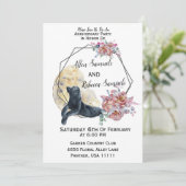 ブラックパンサー水彩サボテン 招待状 (スタンド正面)