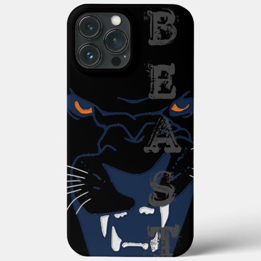 ブラックパンサー獣 Case-Mate iPhoneケース (裏面)