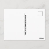 ブラックパンサー絵葉書 ポストカード (裏面)
