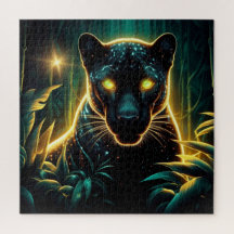 ブラックパンサー魔法森自然謎抽象芸術