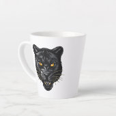 ブラックパンサー カフェラテマグ (左アングル)
