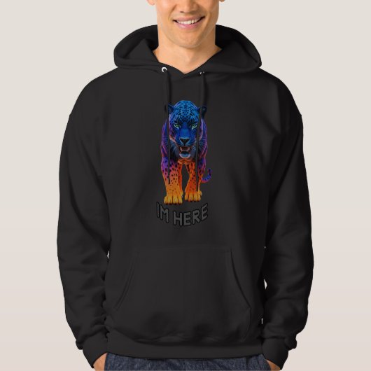 ブラックパンサー グラフィック "I'm Here" Tシャツ (正面)