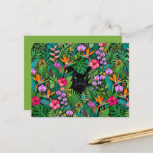 ブラックパンサー ジャングルの花とトロピカル・フォリア