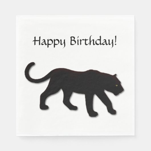 ブラックパンサー スタンダードランチョンナプキン (正面)