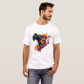 ブラックパンサー ビースト オン Tシャツ (正面フル)