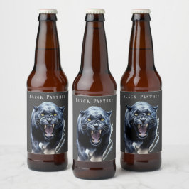 ブラックパンサー ビールラベル