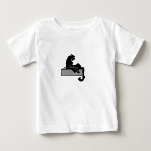 ブラックパンサー ベビーTシャツ (正面)