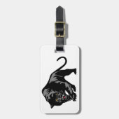 ブラックパンサー ラゲッジタグ (正面縦)