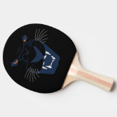 ブラックパンサー 卓球ラケット (横)