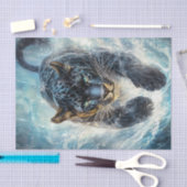 ブラックパンサー 薄葉紙 (クラフト)