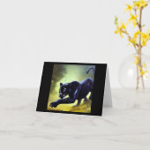 ブラックパンサー(11)ワイルドキャット カード (黄色い花)