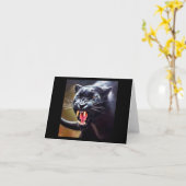 ブラックパンサー(12)ワイルドキャット カード (黄色い花)