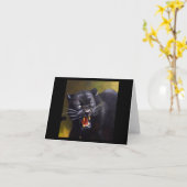ブラックパンサー(13)ワイルドキャット カード (黄色い花)
