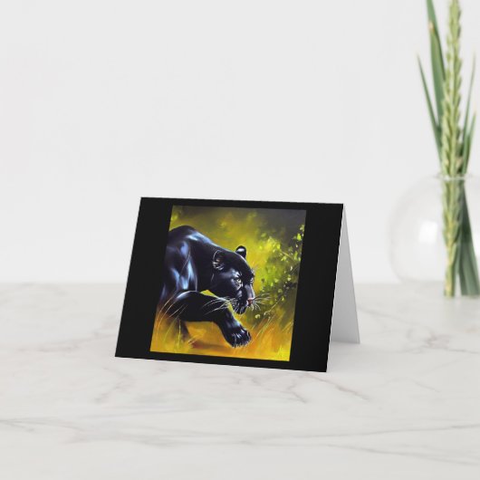 ブラックパンサー(5)野良猫 カード (正面)