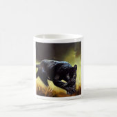 ブラックパンサー(9)野良猫 コーヒーマグカップ (中央)