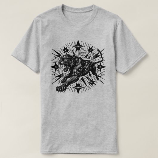 ブラックパンサー Tシャツ (デザイン正面)