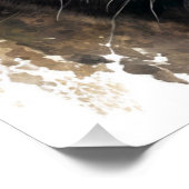 ブラックパンザーポートレートイメージ水色 ポスター (コーナー)