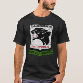 ブラックパンザー761戦車大隊第2次世界大戦戦車隊 Tシャツ (正面)