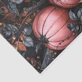 ブラックパンプキンとピンクパンプキンの秋デコパージュ 薄葉紙 (詳細)