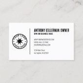 ブラックパーソナルトレーナー 名刺 (裏面)